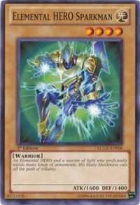 Elemental HERO Sparkman [LCGX-EN006] Common | Good Games Morley