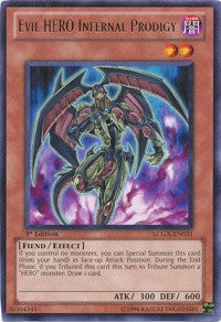 Evil HERO Infernal Prodigy [LCGX-EN031] Rare | Good Games Morley