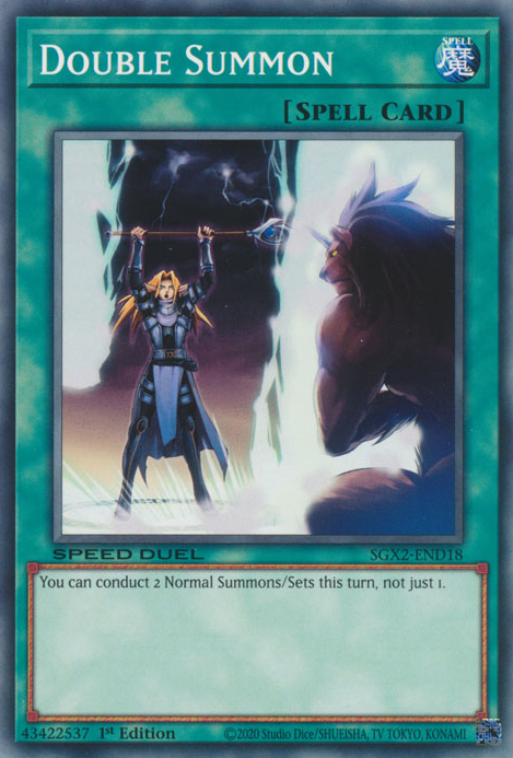 Double Summon [SGX2-END18] Common | Good Games Morley