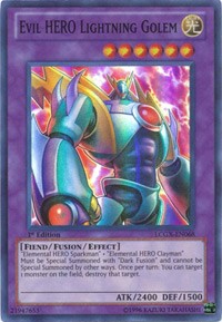 Evil HERO Lightning Golem [LCGX-EN068] Super Rare | Good Games Morley