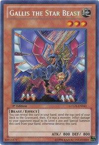 Gallis the Star Beast [LCGX-EN041] Secret Rare | Good Games Morley