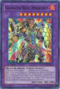 Gladiator Beast Heraklinos [LCGX-EN253] Super Rare | Good Games Morley