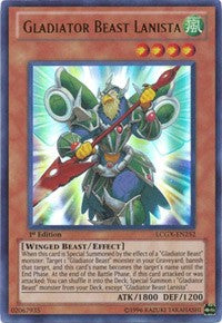 Gladiator Beast Lanista [LCGX-EN252] Ultra Rare | Good Games Morley