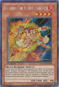 Gladiator Beast Laquari [LCGX-EN238] Secret Rare | Good Games Morley