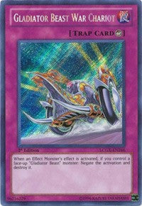 Gladiator Beast War Chariot [LCGX-EN266] Secret Rare | Good Games Morley