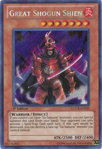 Great Shogun Shien [LCGX-EN233] Secret Rare | Good Games Morley