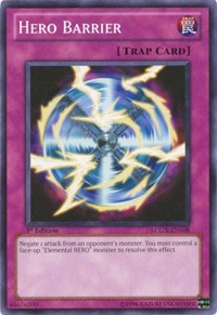 Hero Barrier [LCGX-EN108] Common | Good Games Morley