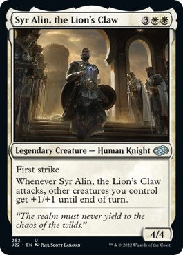 Syr Alin, the Lion's Claw [Jumpstart 2022] | Good Games Morley