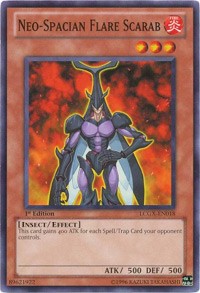 Neo-Spacian Flare Scarab [LCGX-EN018] Common | Good Games Morley