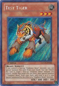 Test Tiger [LCGX-EN242] Secret Rare | Good Games Morley