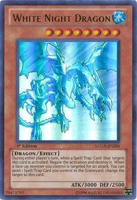White Night Dragon [LCGX-EN205] Ultra Rare | Good Games Morley