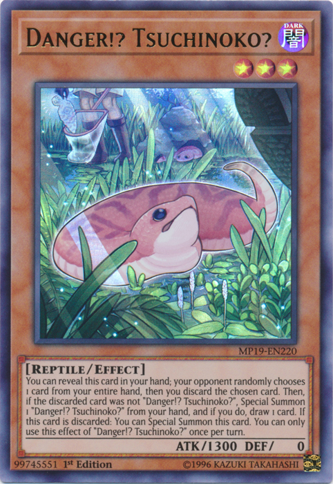 Danger!? Tsuchinoko? [MP19-EN220] Ultra Rare | Good Games Morley