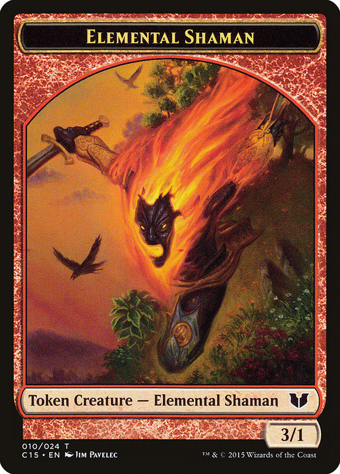 Elemental Shaman Token [Commander 2015 Tokens] | Good Games Morley
