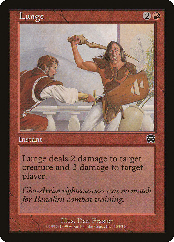 Lunge [Mercadian Masques] | Good Games Morley