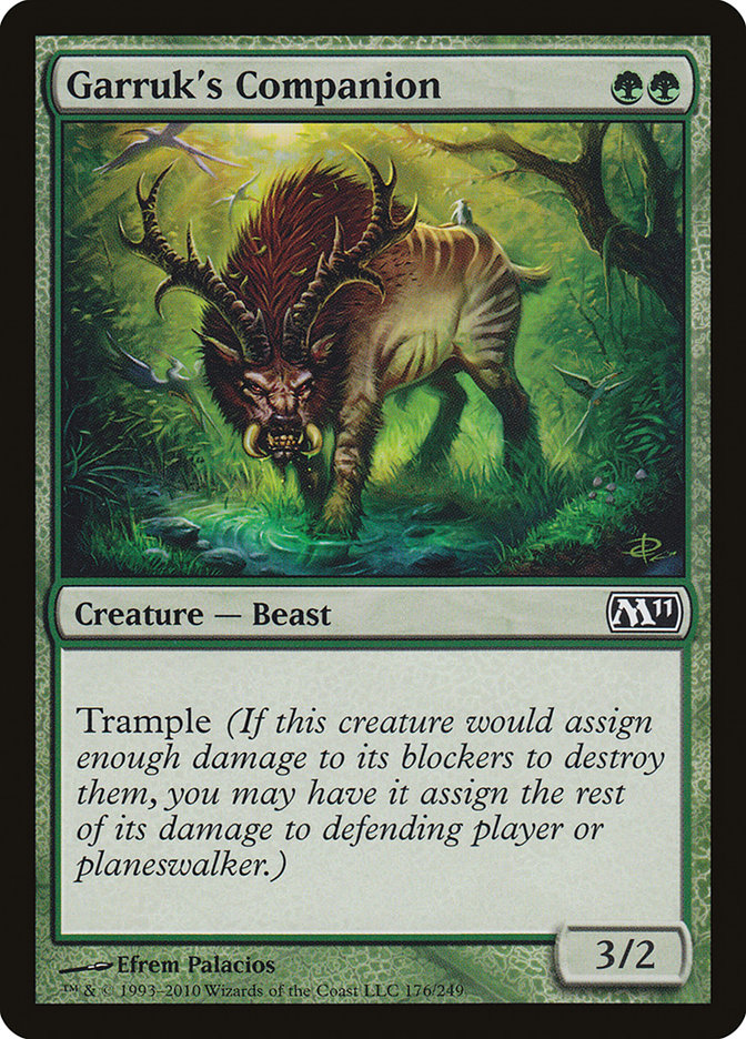 Garruk's Companion [Magic 2011] | Good Games Morley