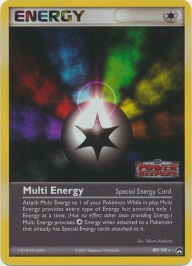 Multi Energy (89/108) (Stamped) [EX: Power Keepers] | Good Games Morley