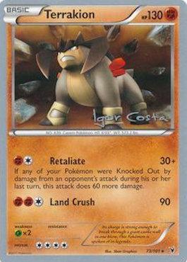 Terrakion (73/101) (Pesadelo Prism - Igor Costa) [World Championships 2012] | Good Games Morley