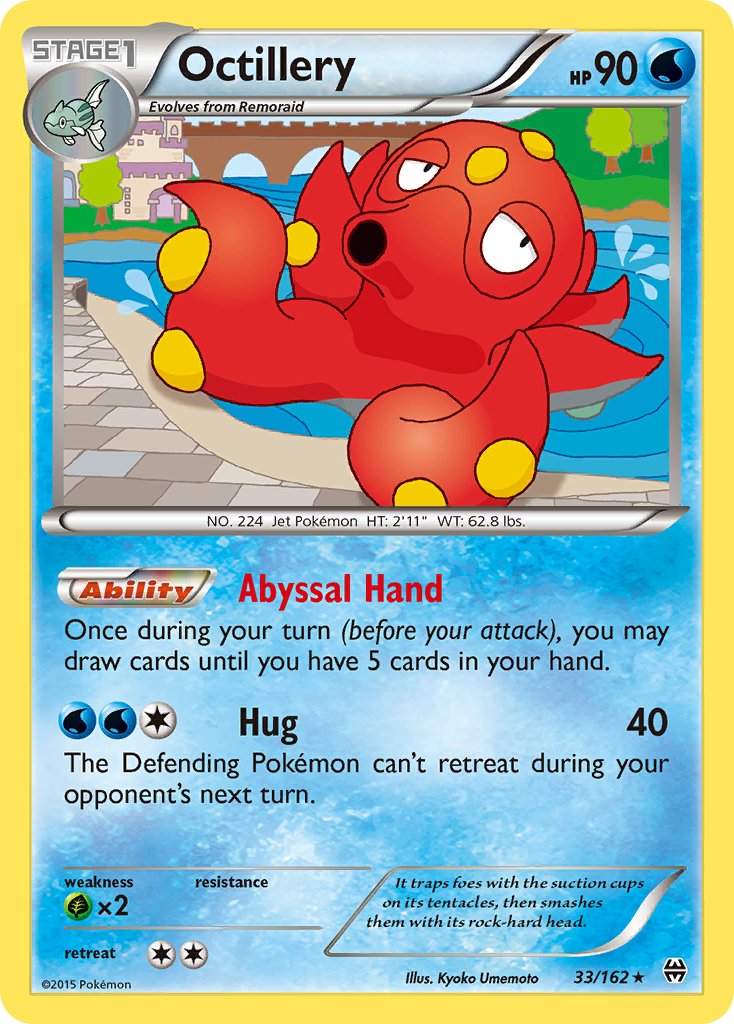 Octillery(33/162) (Theme Deck Exclusive) [XY: BREAKthrough] | Good Games Morley