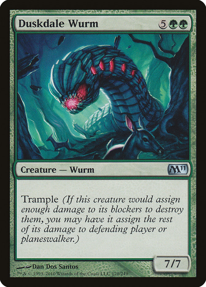 Duskdale Wurm [Magic 2011] | Good Games Morley