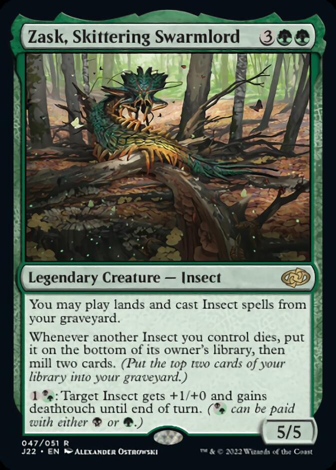 Zask, Skittering Swarmlord [Jumpstart 2022] | Good Games Morley