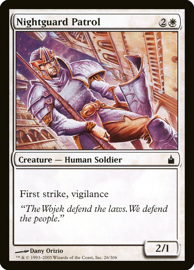 Nightguard Patrol [Ravnica: City of Guilds] | Good Games Morley