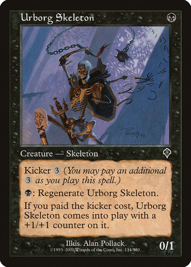 Urborg Skeleton [Invasion] | Good Games Morley