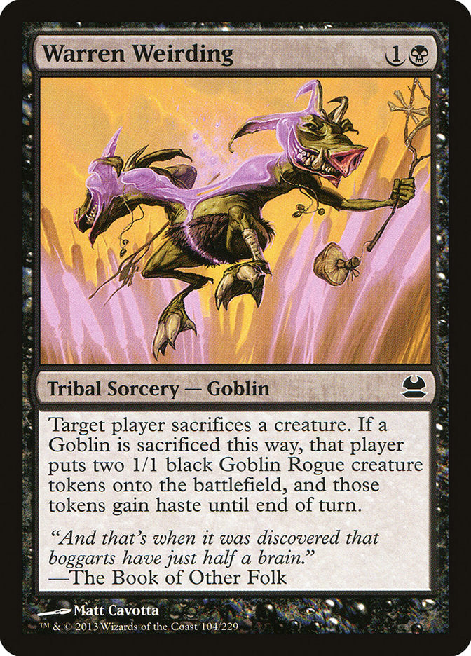 Warren Weirding [Modern Masters] | Good Games Morley