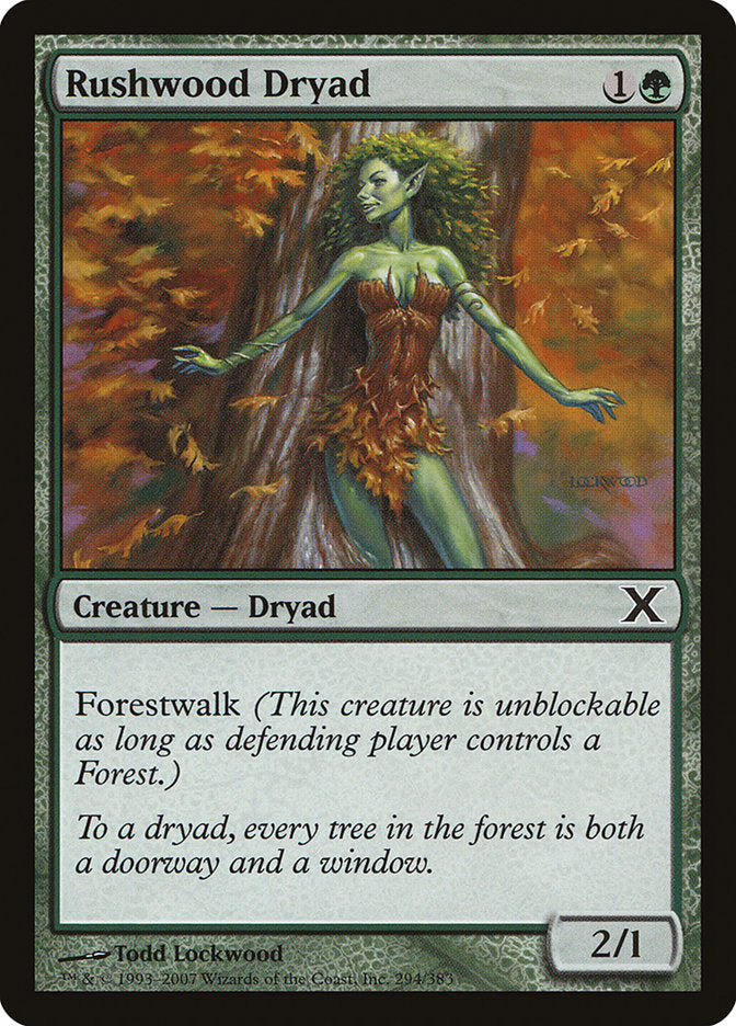 Rushwood Dryad [Tenth Edition] | Good Games Morley