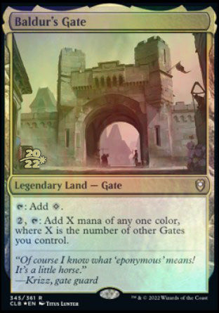 Baldur's Gate [Commander Legends: Battle for Baldur's Gate Prerelease Promos] | Good Games Morley