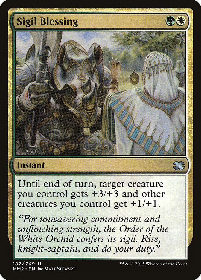 Sigil Blessing [Modern Masters 2015] | Good Games Morley