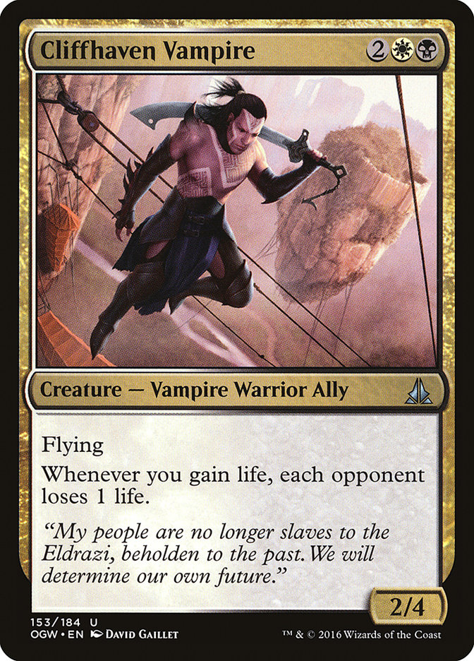 Cliffhaven Vampire [Oath of the Gatewatch] | Good Games Morley