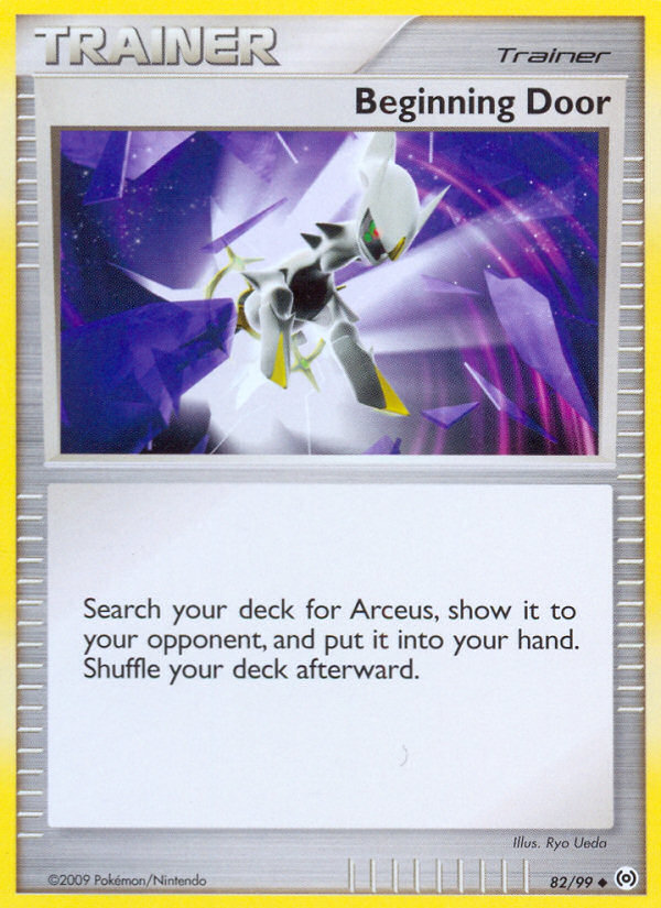 Beginning Door (82/99) [Platinum: Arceus] | Good Games Morley
