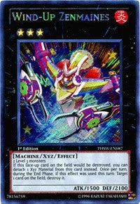 Wind-Up Zenmaines [PHSW-EN087] Secret Rare | Good Games Morley