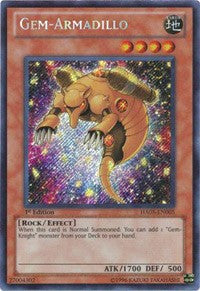 Gem-Armadillo [HA05-EN005] Secret Rare | Good Games Morley