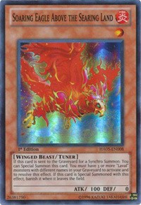Soaring Eagle Above the Searing Land [HA05-EN008] Super Rare | Good Games Morley