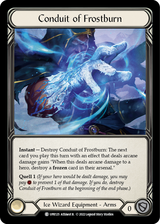 Conduit of Frostburn [UPR125] (Uprising)  Rainbow Foil | Good Games Morley