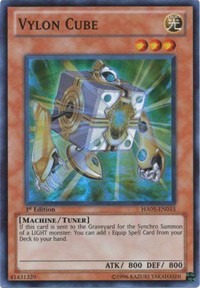 Vylon Cube [HA05-EN015] Super Rare | Good Games Morley