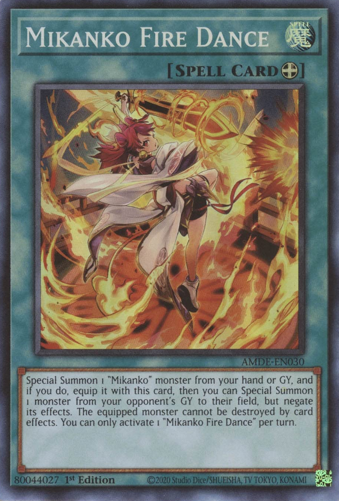 Mikanko Fire Dance [AMDE-EN030] Super Rare | Good Games Morley