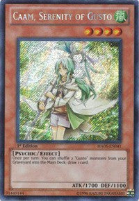 Caam, Serenity of Gusto [HA05-EN041] Secret Rare | Good Games Morley