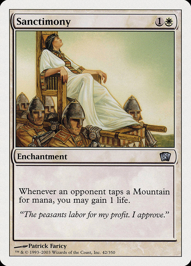 Sanctimony [Eighth Edition] | Good Games Morley