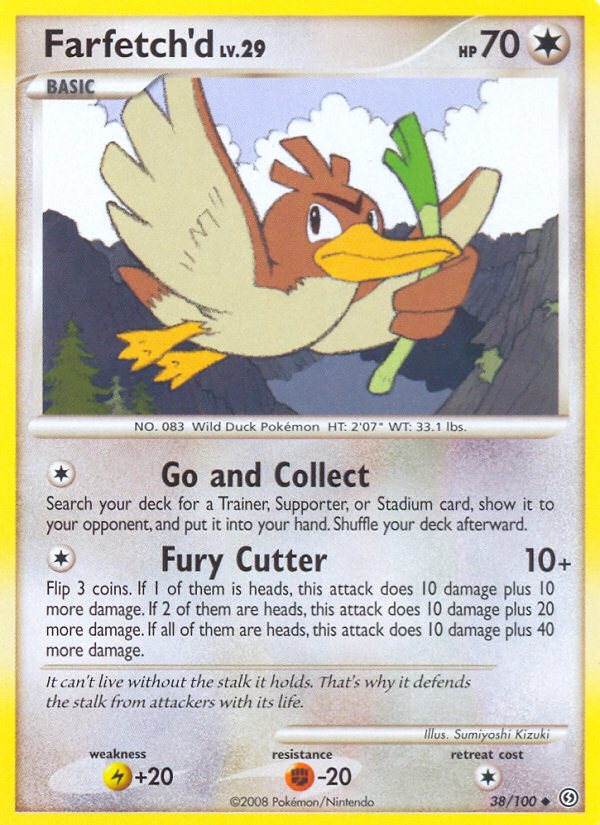 Farfetch'd (38/100) [Diamond & Pearl: Stormfront] | Good Games Morley