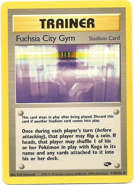 Fuchsia City Gym (114/132) [Gym Challenge Unlimited] | Good Games Morley