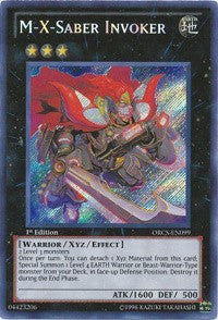 M-X-Saber Invoker [ORCS-EN099] Secret Rare | Good Games Morley