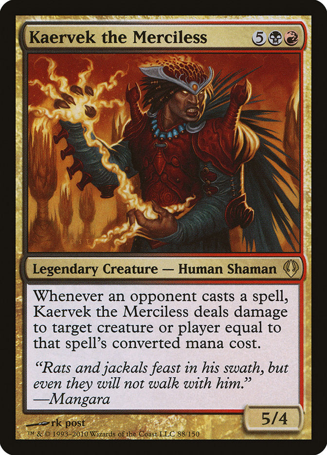 Kaervek the Merciless [Archenemy] | Good Games Morley