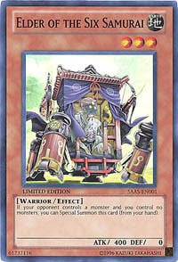 Elder of the Six Samurai [SAAS-EN001] Super Rare | Good Games Morley