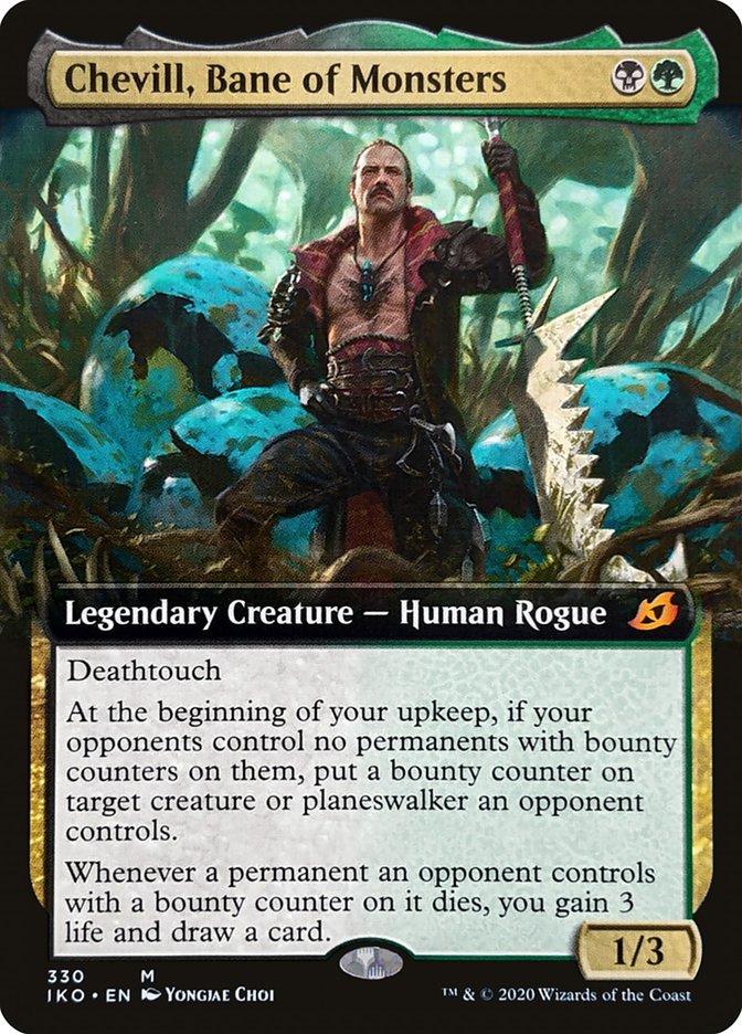 Chevill, Bane of Monsters (Extended Art) [Ikoria: Lair of Behemoths] | Good Games Morley