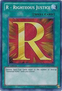 R - Righteous Justice [RYMP-EN025] Secret Rare | Good Games Morley
