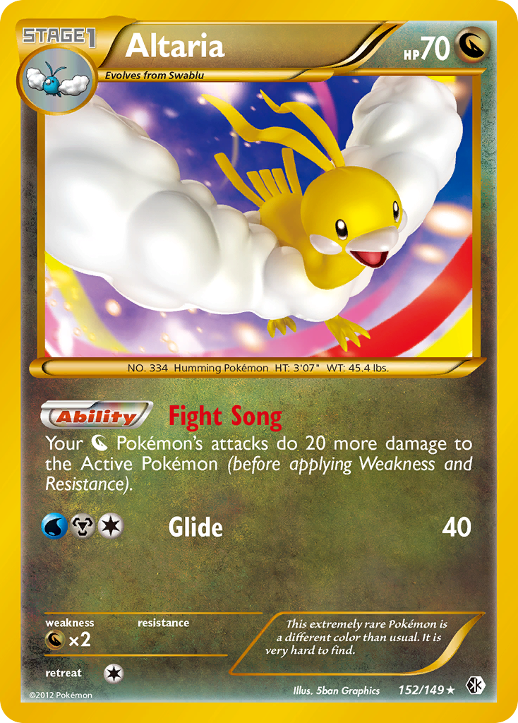 Altaria (152/149) [Black & White: Boundaries Crossed] | Good Games Morley