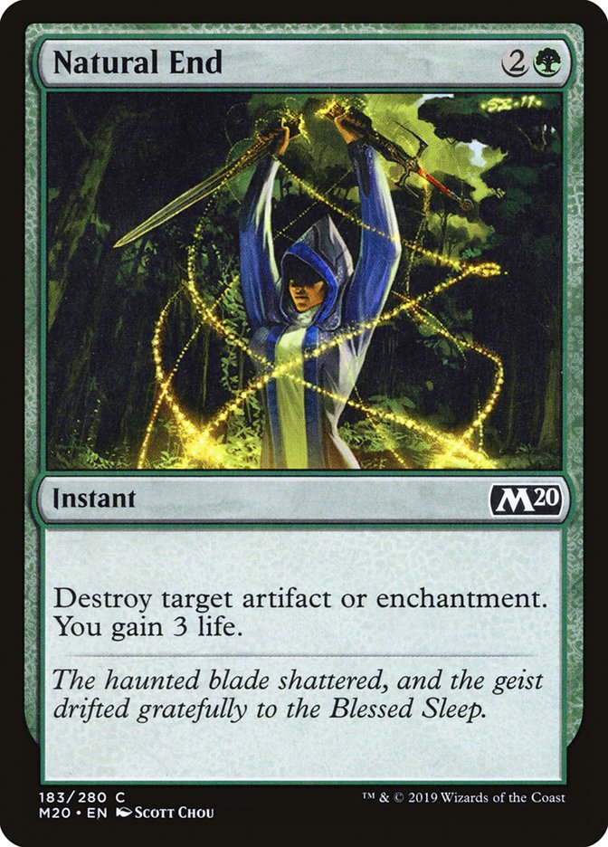 Natural End [Core Set 2020] | Good Games Morley