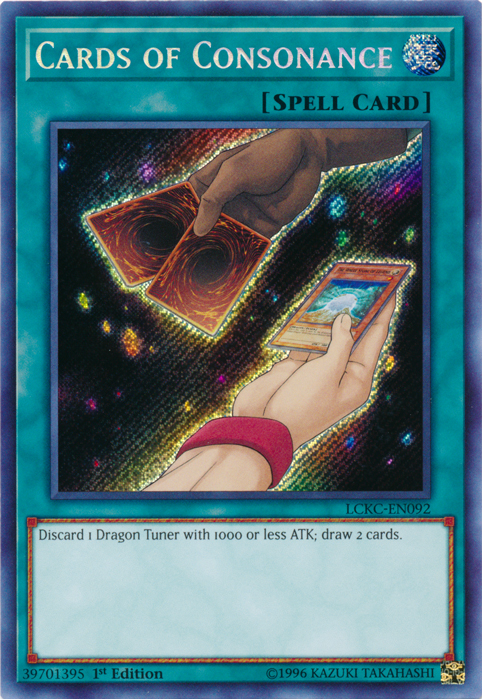 Cards of Consonance [LCKC-EN092] Secret Rare | Good Games Morley